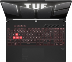 Ноутбук ASUS TUF A16 FA607NU-RL098 16" FHD IPS, AMD R5-7535HS, 16GB, F512GB, NVD4050-6, NoOS, Сірий 90NR0MU3-M005N0