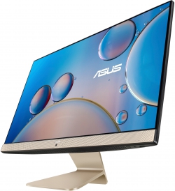 Персональний комп'ютер моноблок ASUS M3400WYAK-BA027M 23.8" FHD AG, AMD R7-5825U, 8GB, F512GB, UMA, WiFi, кл+м, без ОС, золотистий 90PT03B2-M00A50