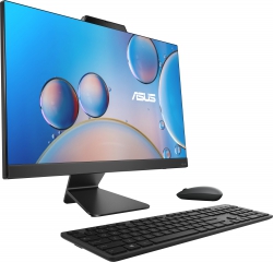 Комп'ютер персональний моноблок ASUS M3402WFAK-BPC0150 23.8" FHD AG, AMD R3-7320U, 8GB, F512GB, UMA, WiFi, кл+м, без ОС, чорний 90PT03L2-M00S10