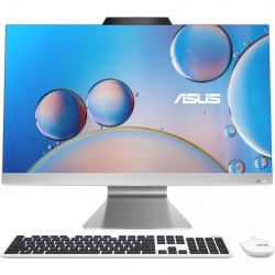 Комп'ютер персональний моноблок ASUS M3702WFAK-WPE0030 27" FHD AG, AMD R5-7520U, 16GB, F512GB, UMA, WiFi, кл+м, без ОС, білий 90PT03M1-M00JS0