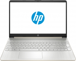 Ноутбук HP 15s-fq5034ua 15.6" FHD IPS AG, Intel i5-1235U, 16GB, F512GB, UMA, DOS, золотистий 91L37EA