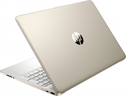 Ноутбук HP 15s-fq5034ua 15.6" FHD IPS AG, Intel i5-1235U, 16GB, F512GB, UMA, DOS, золотистий 91L37EA