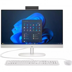 Комп'ютер персональний моноблок HP 245-G10 23.8" FHD IPS AG, AMD R5-7520U, 16GB, F512GB, UMA, WiFi, кл+м, 3р, Win11P, білий 936K4EA
