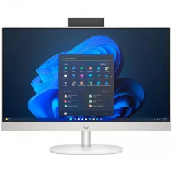 Комп'ютер персональний моноблок HP 245-G10 23.8" FHD IPS AG, AMD R5-7520U, 16GB, F512GB, UMA, WiFi, кл+м, 3р, Win11P, білий 936K4EA