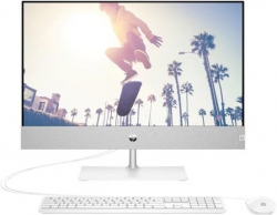 Комп'ютер персональний моноблок HP Pavilion 27" FHD IPS AG, Intel i7-13700T, 16GB, F512GB, UMA, WiFi, кл+м, DOS, білий 95Z27EA