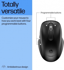 Мышь HP 510 Ultra-Fast Rechargeable, WL, чёрный 9C2F6AA