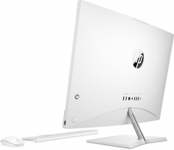 Комп'ютер персональний моноблок HP Pavilion 27" FHD IPS AG, Intel i5-13400T, 16GB, F512GB, NVD1650-4, WiFi, кл+м, DOS, білий 9D3Q9EA