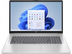Ноутбук HP 17-cp3000ua 17.3" FHD IPS AG, AMD R7-7730U, 16GB, F1024GB, UMA, Win11, серебристый 9H8R0EA