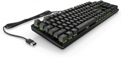 Клавіатура HP Pavilion Gaming 550 RGB 104key Red Hybrid USB Black 9LY71AA