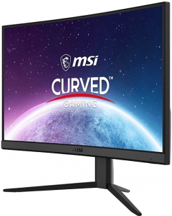 Монитор MSI 23.6" G24C4-E2 2xHDMI, DP, Audio, VA, 180Hz, 1ms, sRGB 112%, CURVED, AdaptiveSync 9S6-3BA01T-067