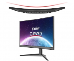 Монитор MSI 23.6" G24C4-E2 2xHDMI, DP, Audio, VA, 180Hz, 1ms, sRGB 112%, CURVED, AdaptiveSync 9S6-3BA01T-067