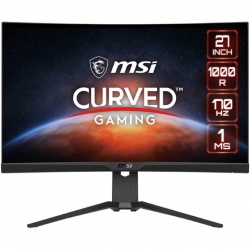 Монітор MSI 27" G272CQP, 2xHDMI, DP, Audio, VA, 2560x1440, 170Hz, 1ms, sRGB 113%, CURVED, AdaptiveSync, HAS 9S6-3CC94T-006