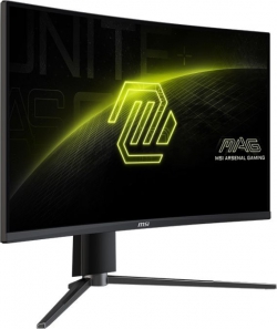 Монітор MSI 27" MAG 27CQ6PF 2xHDMI, DP, Audio, VA, 2560x1440, 180Hz, 0.5ms, sRGB 105%, CURVED, AdaptiveSync, HAS 9S6-3CD94M-028