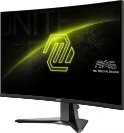 Монітор MSI 27" MAG 27C6X 2xHDMI, DP, USB-C, 2xUSB, Audio, VA, 250Hz, 1ms, sRGB 99%, CURVED, AdaptiveSync 9S6-3CE01M-002