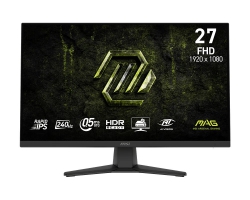 Монітор MSI 27" MAG 272F-X24 2xHDMI, DP, Audio, IPS, 240Hz, 0.5ms, sRGB 122%, FreeSync 9S6-3CE51T-011