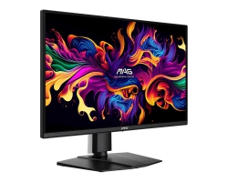 Монітор MSI 26.5" MAG 272QP QD-OLED-X24 2xHDMI, DP, USB-C, Audio, QD-OLED, 2560x1440, 240Hz, 0.03ms, DCI-P3 99%, G-SYNC, FreeSync, Pivot, HDR400 9S6-3CF89A-001