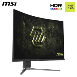 Монітор MSI 31.5" MAG 325CQPF-E18 2xHDMI, DP, Audio, VA, 2560x1440, 180Hz, 0.5ms, sRGB 111%, CURVED, AdaptiveSync, HAS 9S6-3DC14H-201