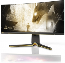 Монитор MSI 34.18" MEG342C-QD 2xHDMI, DP, USB-C, 4xUSB, Audio, OLED, 3440x1440, 21:9, 175Hz, 0.03ms, DCI-P3 99.3%, CURVED, FreeSync, HAS, HDR400 9S6-3DC44T-002