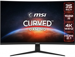 Монітор LCD 31.5" MSI G321CU 2xHDMI, DP, USB-C, VA, 3840x2160, 144Hz, 1ms, 114%sRGB%, CURVED 9S6-3DC51A-001