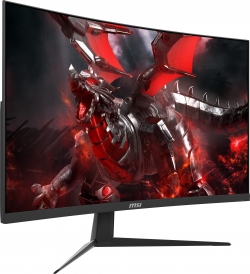 Монітор LCD 31.5" MSI G321CU 2xHDMI, DP, USB-C, VA, 3840x2160, 144Hz, 1ms, 114%sRGB%, CURVED 9S6-3DC51A-001
