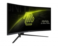 Монітор MSI 34" MAG 345CQR 2xHDMI, DP, VA, 3440x1440, 21:9, 180Hz, 1ms, sRGB 120%, CURVED, FreeSync, HAS 9S6-3DD14H-021