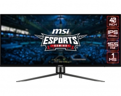 Монитор MSI 40" MAG401QR 2xHDMI, DP, USB-C, 2xUSB, Audio, IPS, 3440x1440, 21:9, 155Hz, 1ms, sRGB 118%, AdaptiveSync, HDR400 9S6-3EA54H-012
