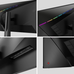 Монітор MSI 40" MAG401QR 2xHDMI, DP, USB-C, 2xUSB, Audio, IPS, 3440x1440, 21:9, 155Hz, 1ms, sRGB 118%, AdaptiveSync, HDR400 9S6-3EA54H-015