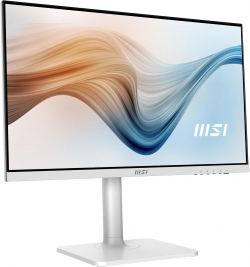 Монитор MSI 23.8" Modern MD2412PW HDMI, USB-C, MM, IPS, 100Hz, 4ms, sRGB 114%, Pivot, белый 9S6-3PA59H-078