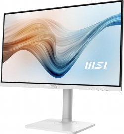Монитор MSI 23.8" Modern MD2412PW HDMI, USB-C, MM, IPS, 100Hz, 4ms, sRGB 114%, Pivot, белый 9S6-3PA59H-078