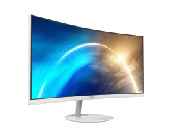Монітор MSI 34" PRO MP341CQW 2xHDMI, DP, MM, VA, 3440x1440, 21:9, 100Hz, 4ms, sRGB 116%, CURVED, FreeSync 9S6-3PB2CT-007