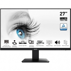 Монітор MSI 27" PRO MP273A D-Sub, HDMI, DP, MM, IPS, 100Hz, 4ms, sRGB 106% 9S6-3PB4CH-060