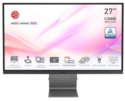Монітор MSI 27" Modern MD271UL 2xHDMI, DP, USB-C, IPS, 3840x2160, 4ms, DCI-P3 99% 9S6-3PB8CH-005