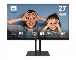 Монитор MSI 27" PRO MP275 D-Sub, HDMI, MM, IPS, 100Hz, 4ms, sRGB 93% 9S6-3PC3CM-002