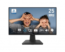 Монитор MSI 24.5" PRO MP252 HDMI, DP, MM, IPS, 100Hz, 1ms, sRGB 100%, AdaptiveSync 9S6-3PC4CT-008