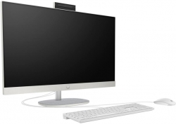 Комп'ютер персональний моноблок HP All-in-One 27" FHD IPS AG, AMD R7-7730U, 16GB, F512GB, UMA, WiFi, кл+м, DOS, білий A1QX9EA