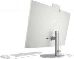 Комп'ютер персональний моноблок HP All-in-One 27" FHD IPS AG, AMD R7-7730U, 16GB, F512GB, UMA, WiFi, кл+м, DOS, білий A1QX9EA