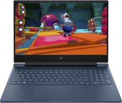 Ноутбук HP Victus 16-r0017ua 16.1" FHD IPS AG, Intel i7-13700H, 32GB, F1024GB, NVD4060-8, DOS, синій A31W9EA