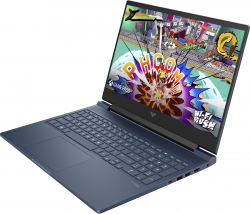 Ноутбук HP Victus 16-s1007ua 16.1" FHD IPS AG, AMD R7-8845HS, 16GB, F1024GB, NVD4050-6, DOS, синий A31WCEA