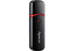 Накопичувач Apacer 64GB USB 2.0 AH333 Black AP64GAH333B-1