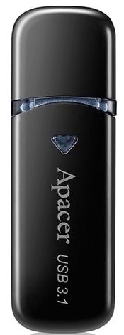 Накопитель Apacer 64GB USB 3.1 AH355 Black AP64GAH355B-1