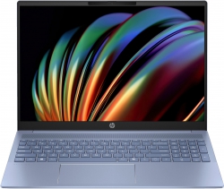 Ноутбук HP Pavilion 16-af0007ua 16" WUXGA IPS AG, Intel U5-125U, 16GB, F512GB, UMA, DOS, синий AQ8K9EA