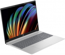 Ноутбук HP Pavilion 16-af0008ua 16" WUXGA IPS AG, Intel U5-125U, 16GB, F512GB, UMA, DOS, серебристый AQ8L0EA