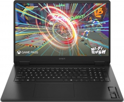 Ноутбук HP OMEN 17-db0003ua 17.3" FHD IPS AG, AMD R9-8945HS, 32GB, F1024GB, NVD4060-8, DOS, чорний AQ8N6EA