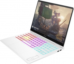 Ноутбук HP OMEN 14-fb0008ua 14" 2.8K OLED, Intel U9-185H, 32GB, F2048GB, NVD4060-8, DOS, білий AQ8P6EA