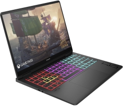 Ноутбук HP OMEN 14-fb0009ua 14" 2.8K OLED, Intel U9-185H, 32GB, F2048GB, NVD4060-8, DOS, чорний AQ8P7EA