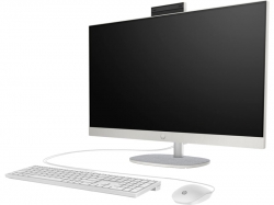 Комп'ютер персональний моноблок HP All-in-One 27" FHD IPS AG, AMD R5-7520U, 16GB, F512GB, UMA, WiFi, кл+м, DOS, білий AR0N4EA