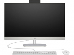 ПК Моноблок HP All-in-One 27" FHD IPS AG, Intel i5-1335U, 16GB, F512GB, UMA, WiFi, кл+м, DOS, белый AR0N5EA