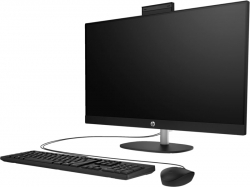 Комп'ютер персональний моноблок HP All-in-One 27" FHD IPS AG, Intel i3-1315U, 16GB, F512GB, UMA, WiFi, кл+м, DOS, чорний AR0N6EA
