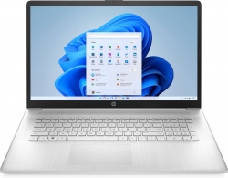 Ноутбук HP 17-cp2019ua 17.3" FHD IPS AG, AMD R5-7520U, 16GB, F512GB, UMA, DOS, сріблястий AR8J4EA