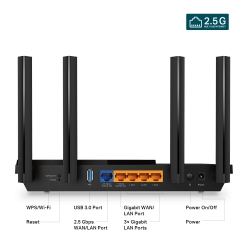 Маршрутизатор TP-LINK ARCHER AX55 PRO AX3000, 3xGE LAN, 1xGE WAN/LAN, 1x2.5GE WAN/LAN, 1xUSB 3.0, MESH ARCHER-AX55-PRO